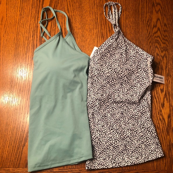 Old Navy Tops - 2 New With Tags Old Navy Active Powersoft Active Tanks Size Large